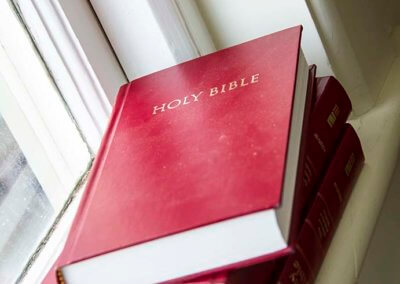 Holy Bible in the Rainbow Room