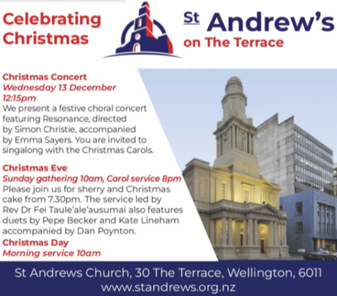 Celebrating Christmas at St Andrew’s